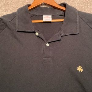 Brooks Brothers long-sleeve rugby-style shirt.